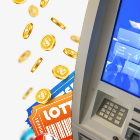 lottery terminal atm machine